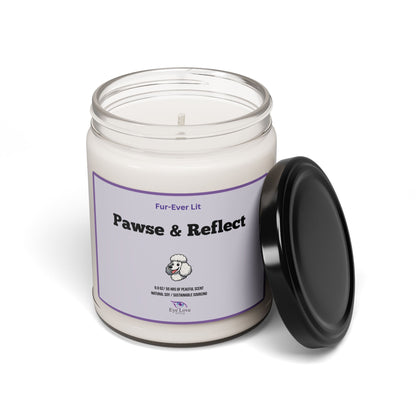 Paws and Reflect Scented Soy Candle - 9oz, Perfect Gift for Friends
