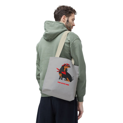 Custom Tote Bag - Paw-sitive Vibes AOP