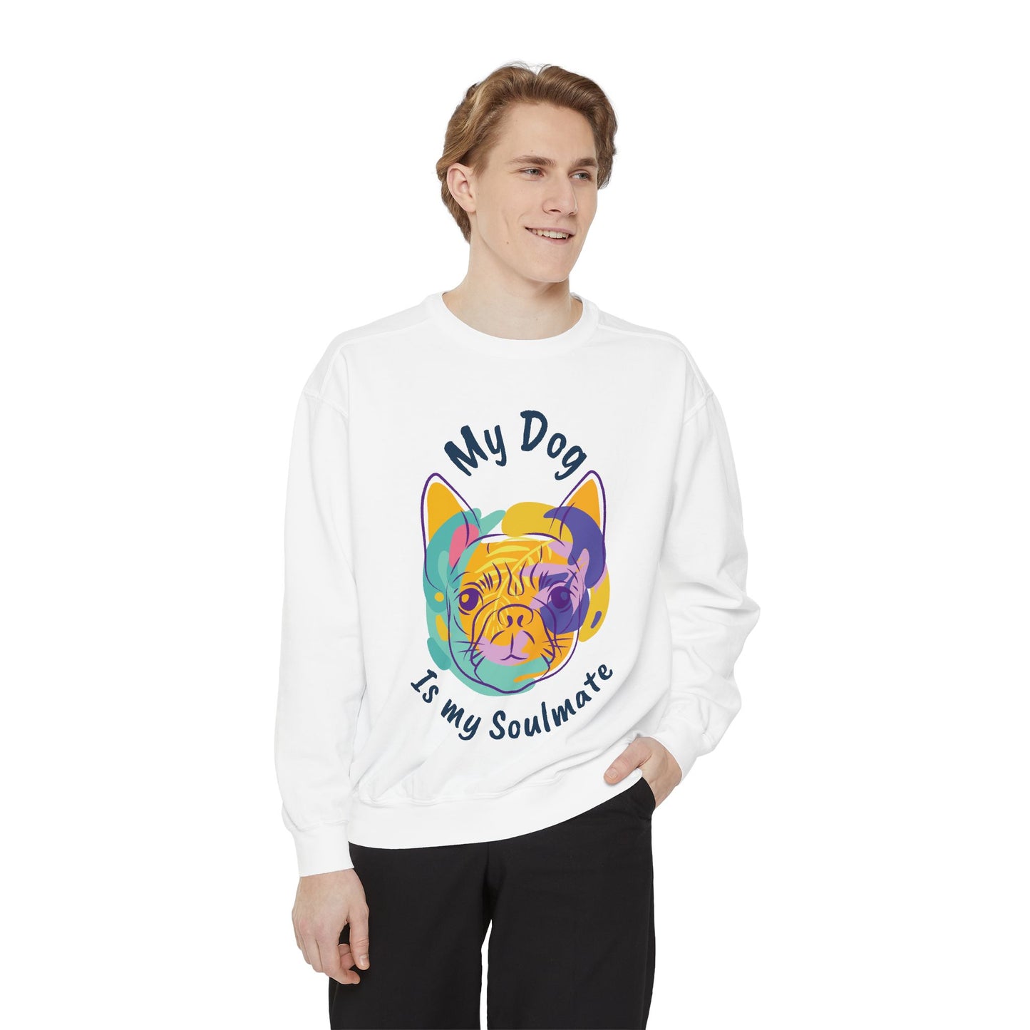 My Dog is my Soulmate— 'Dog Lover' Crewneck