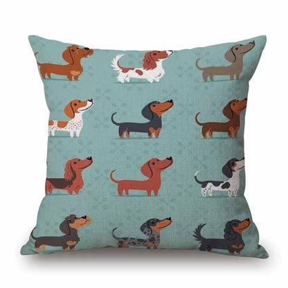 Dachshund Dog Cushion Covers