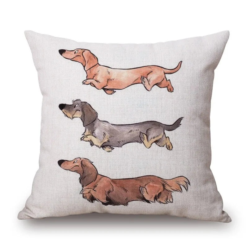 Dachshund Dog Cushion Covers