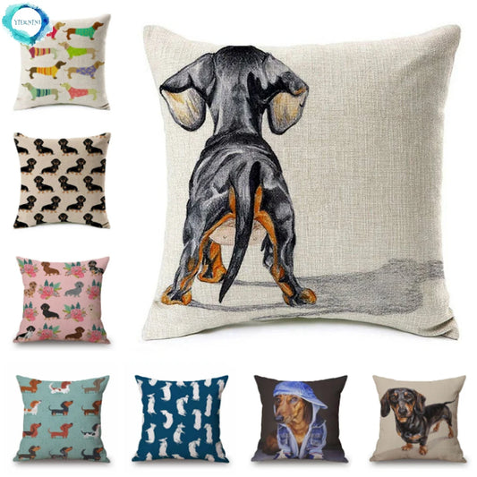 Dachshund Dog Cushion Covers