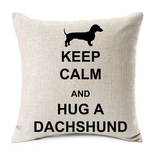 Dachshund Dog Cushion Covers