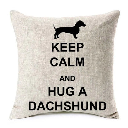 Dachshund Dog Cushion Covers