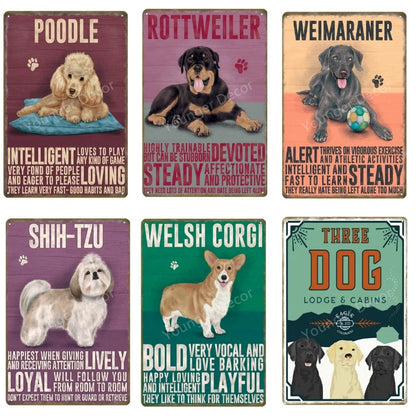 Funny Animals Pet Dogs Wall Decor Poster