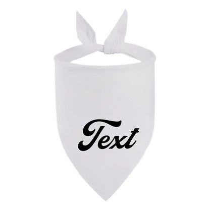 Customizable Dog & Cat Bandana