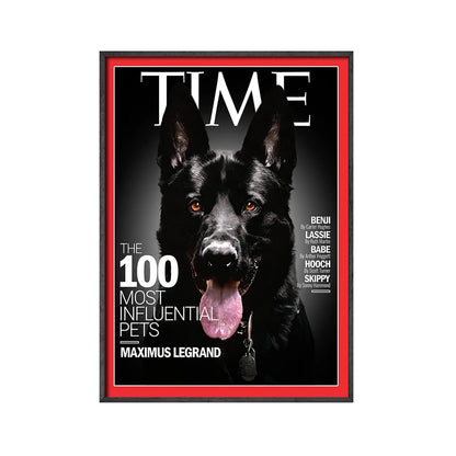 Custom Animals Magazine Dog Cat Pets Photo Fashion Poster