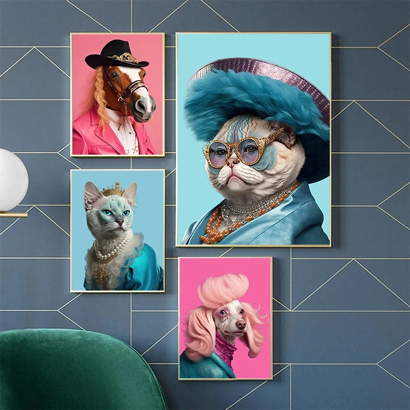 Animal's Gorgeous Cross Dressing Poster
