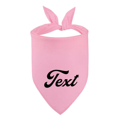 Customizable Dog & Cat Bandana