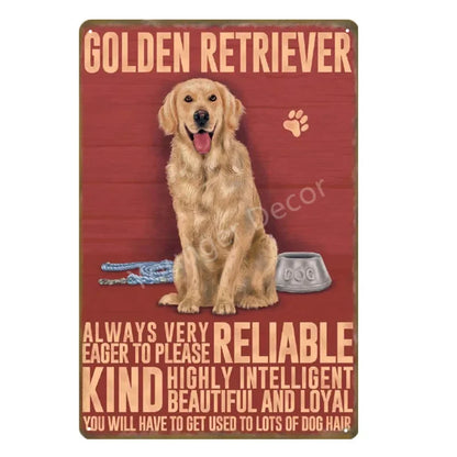 Funny Animals Pet Dogs Wall Decor Poster