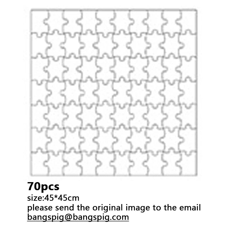 Photo Custom Wooden Personalized Square Puzzle
