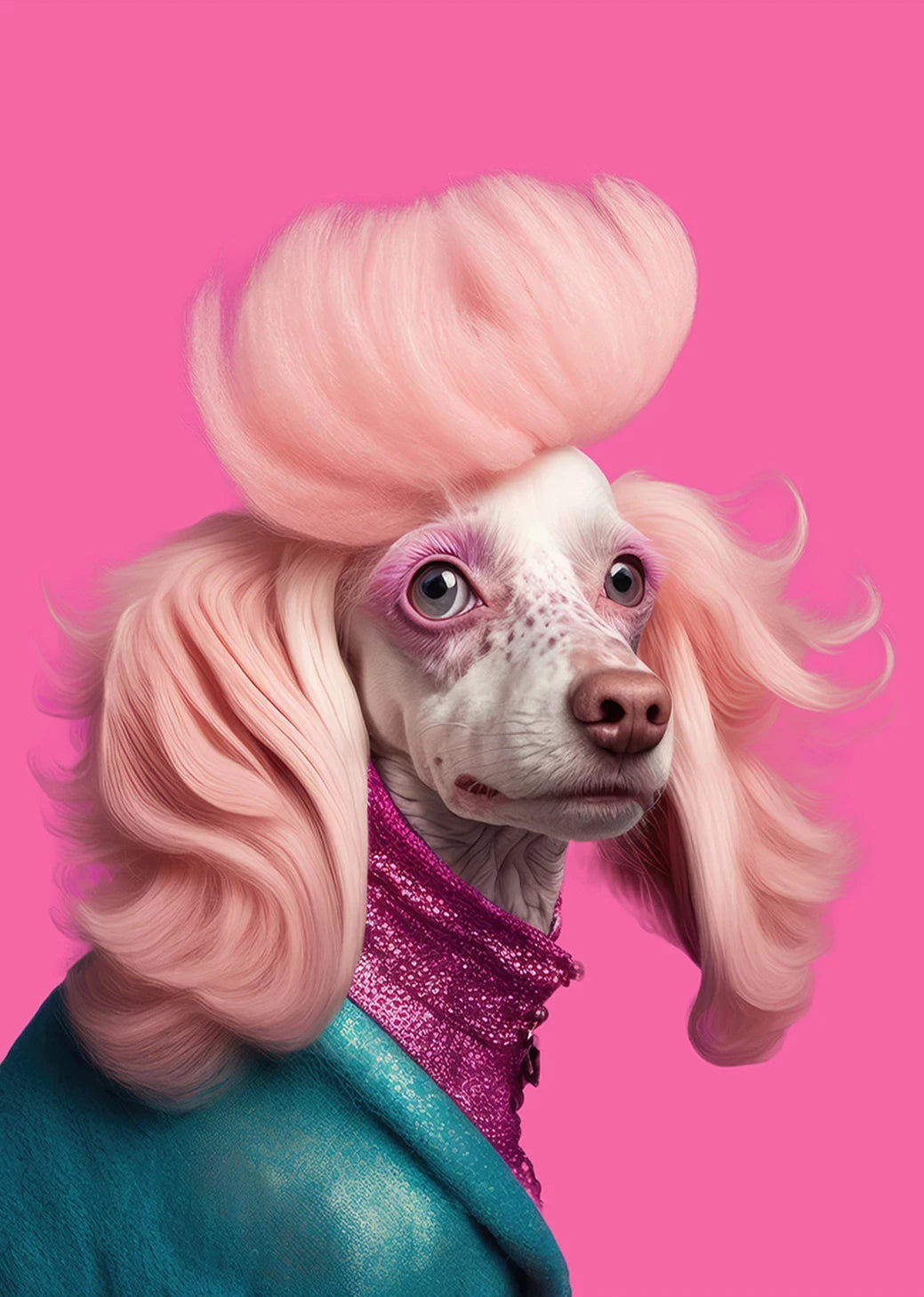 Animal's Gorgeous Cross Dressing Poster