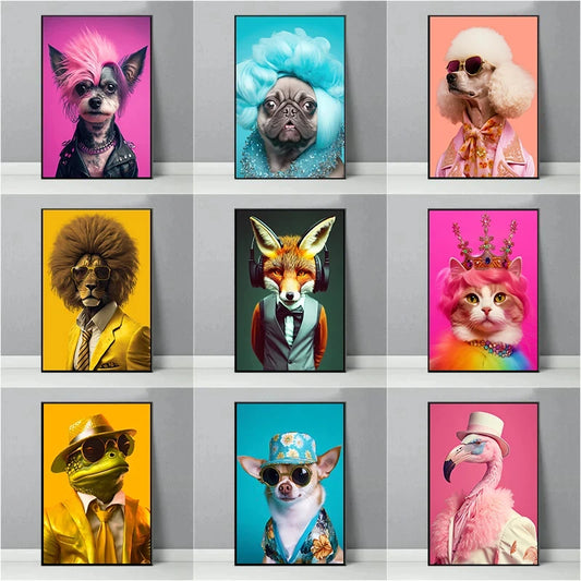 Animal's Gorgeous Cross Dressing Poster