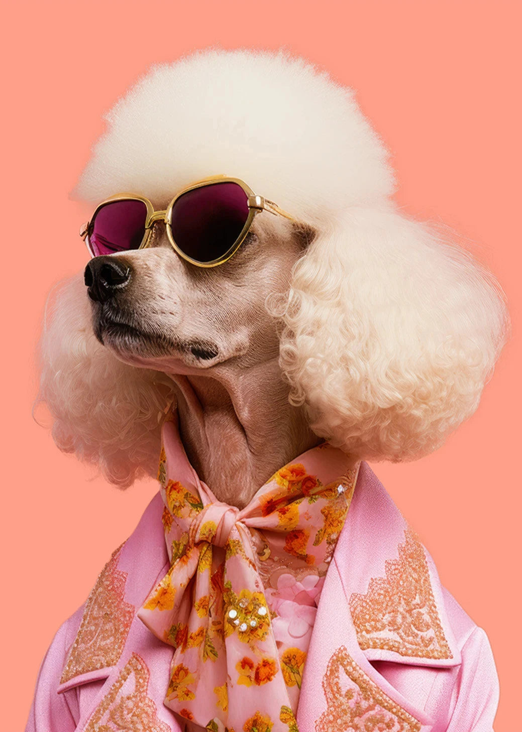 Animal's Gorgeous Cross Dressing Poster