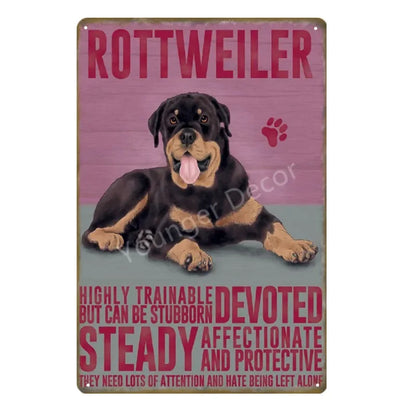 Funny Animals Pet Dogs Wall Decor Poster