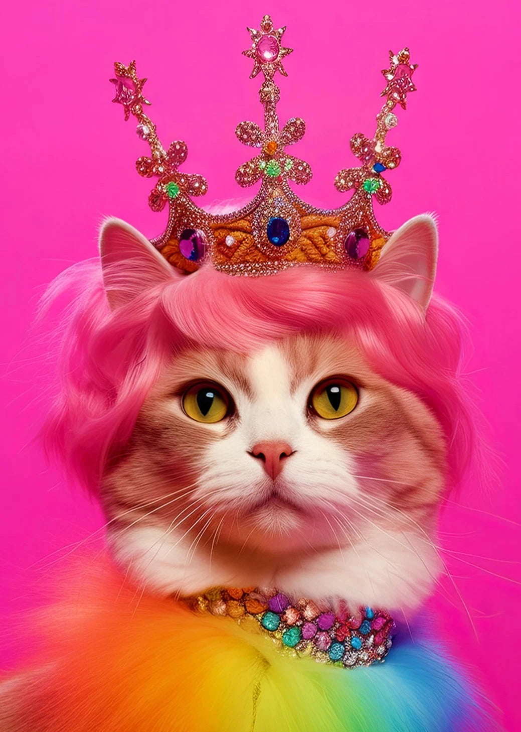 Animal's Gorgeous Cross Dressing Poster