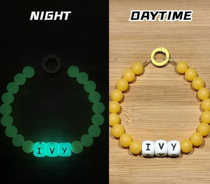 Glow in the Dark Custom Beaded Pet Collars