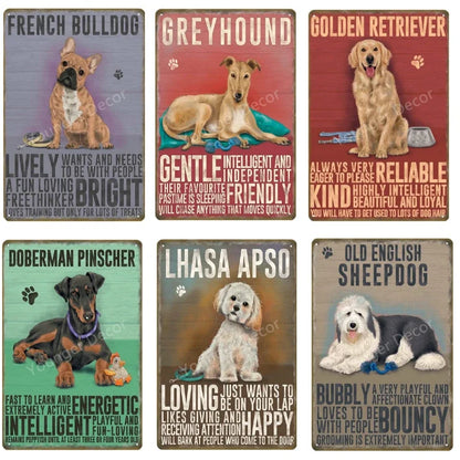 Funny Animals Pet Dogs Wall Decor Poster