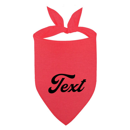 Customizable Dog & Cat Bandana