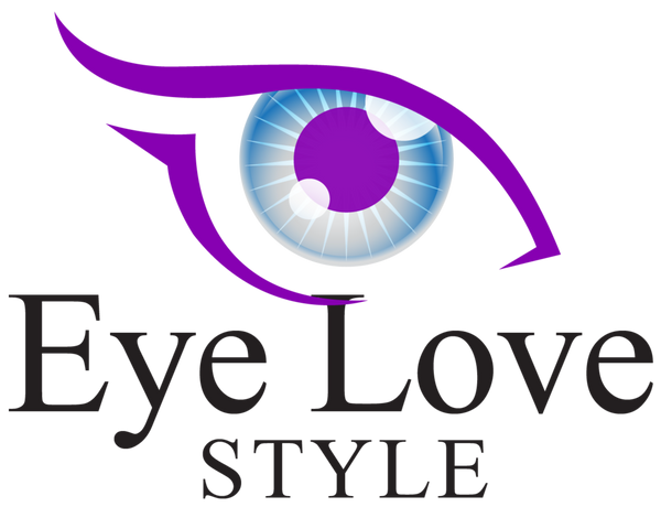 Logo of 'Eye Love Style' with a stylized eye design on a white background